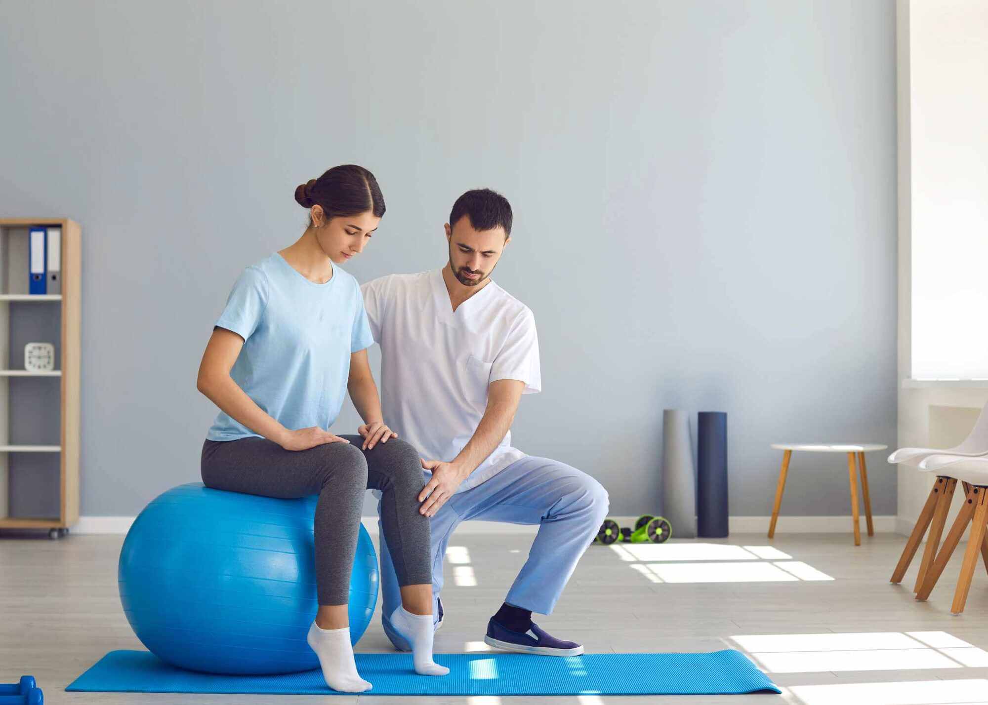 knee therapy by Capstone PT
