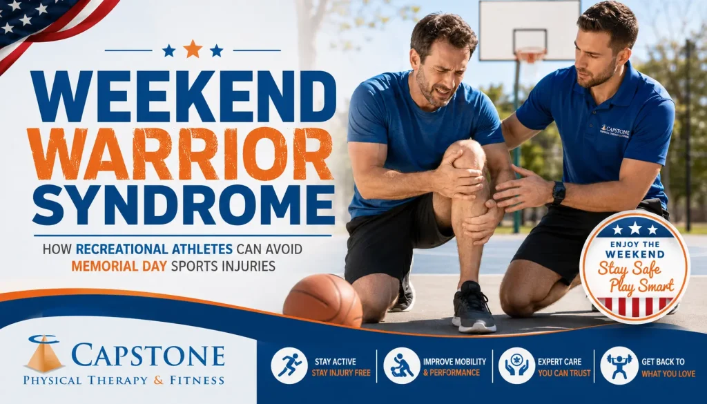 weekend warrior sports injuries Memorial Day