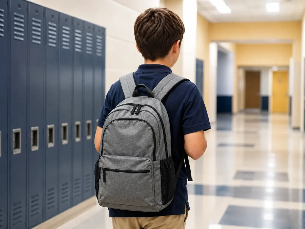 backpack safety student athletes back neck pain