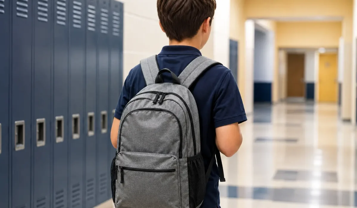 backpack safety student athletes back neck pain